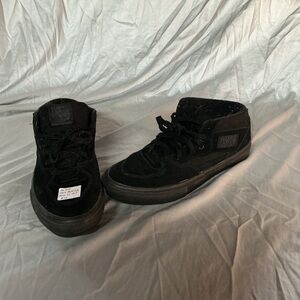 Black Mid-Top Men's Vans Sneakers